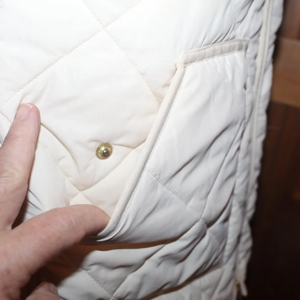 J. Crew Quilted Puffer Vest Size S